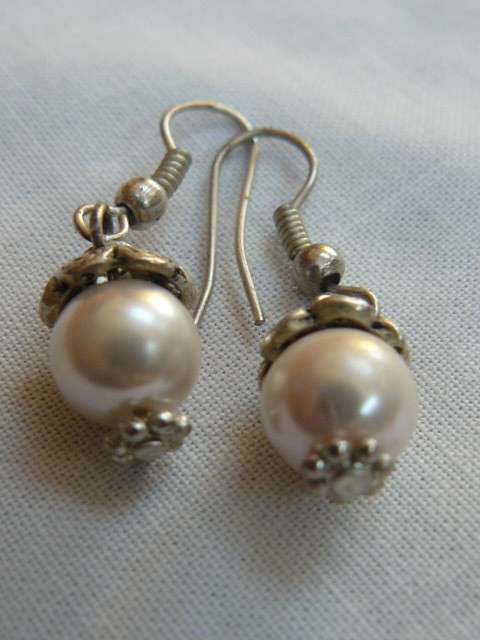 PEARL EARRINGS FOUX