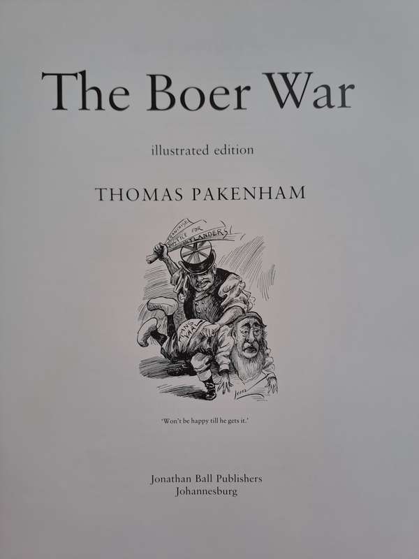 Thomas Pakenham 1993 edition The Boer War 304 pages