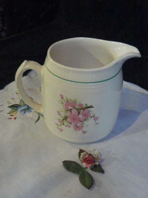 PORCELAIN JUG BURLEIGH