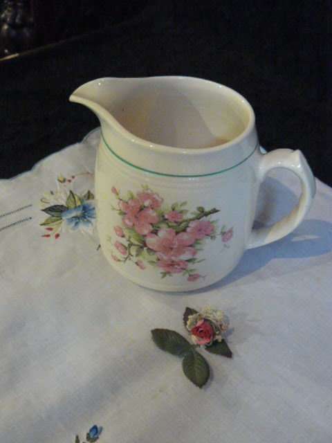 PORCELAIN JUG BURLEIGH