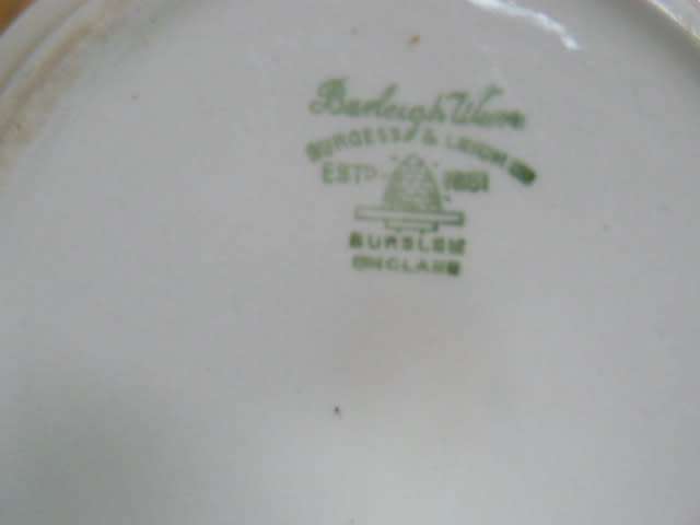 PORCELAIN JUG BURLEIGH