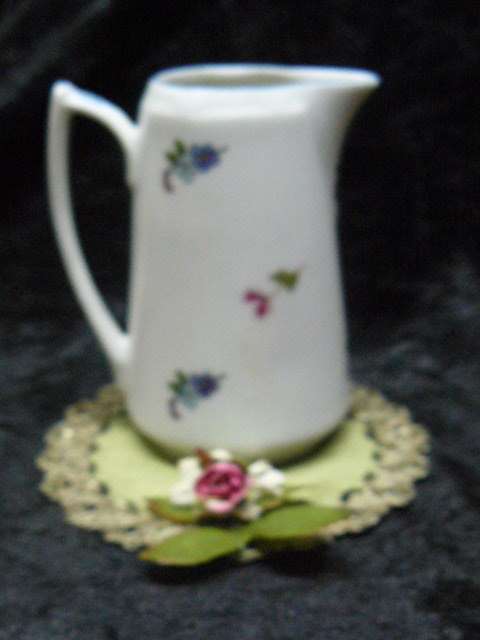PORCELAIN MILK JUG STAMPED