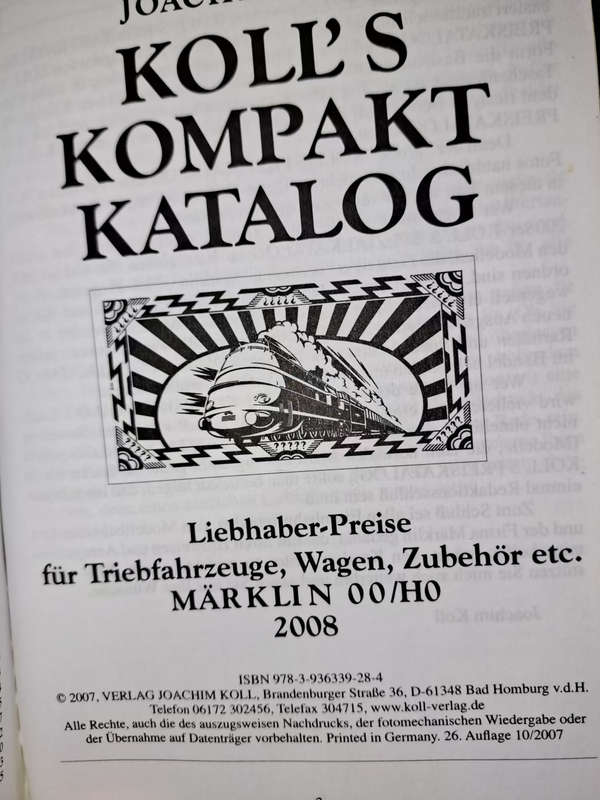 Kolls`s kompakt katalog 2008 German