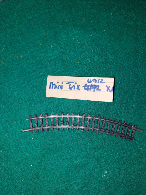 Trix N guage trix 4912 track