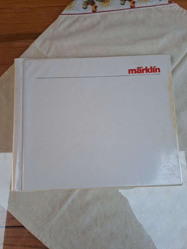 SALES CATALOG for STORES Märklin-Sortimentskatalog 1986/87 HO, Z-scale, 1-Scale