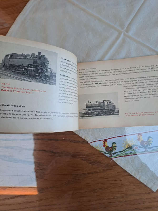Marklin1957 Miniature railway and its big prototype book collectors