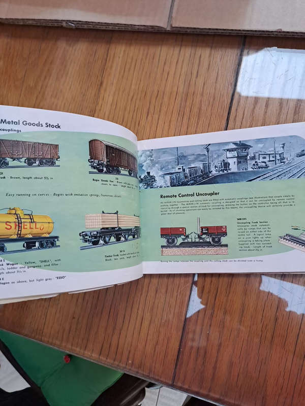 True collectors....Marklin 1955 catalogue