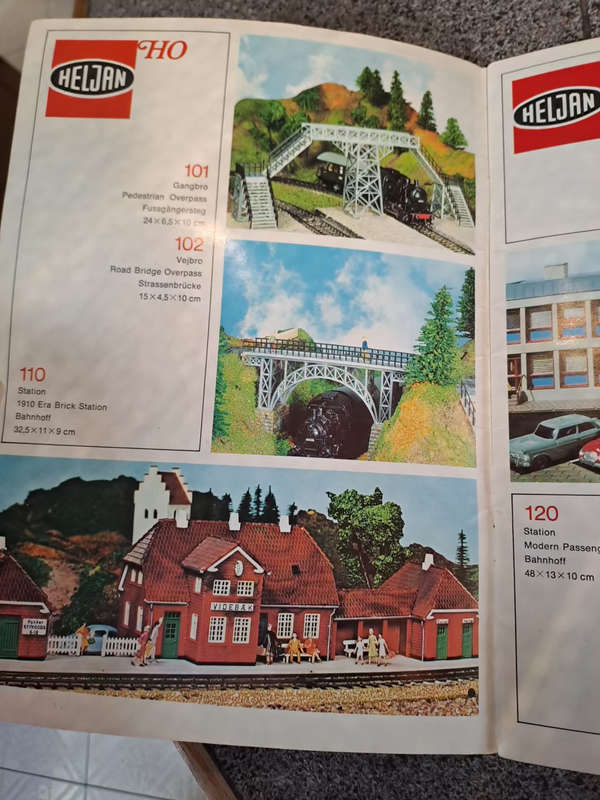 Heljan building and accesories catalogue 1977/78 HO