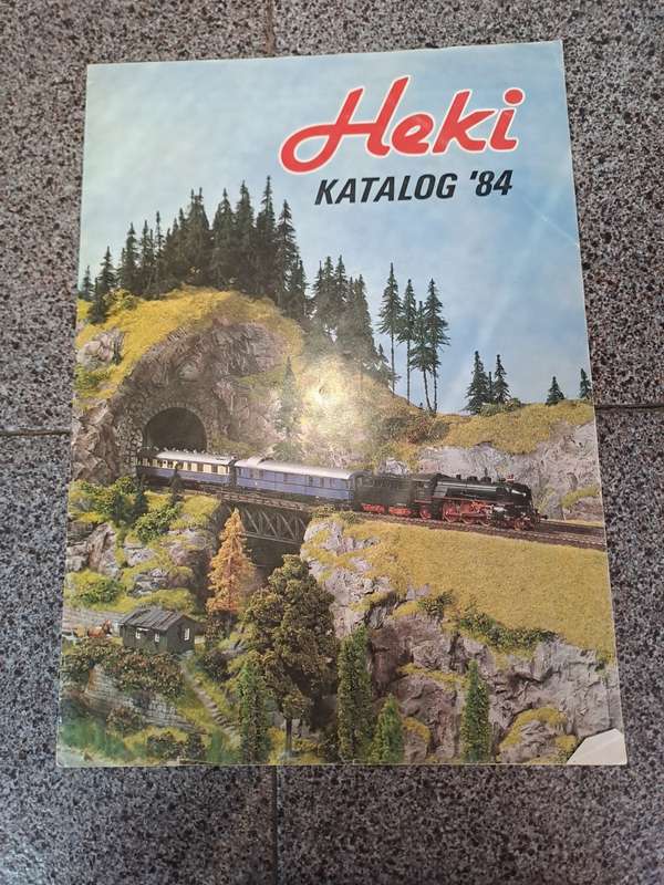 Heki 1984 tree and foliage catalogue German 23 pages German