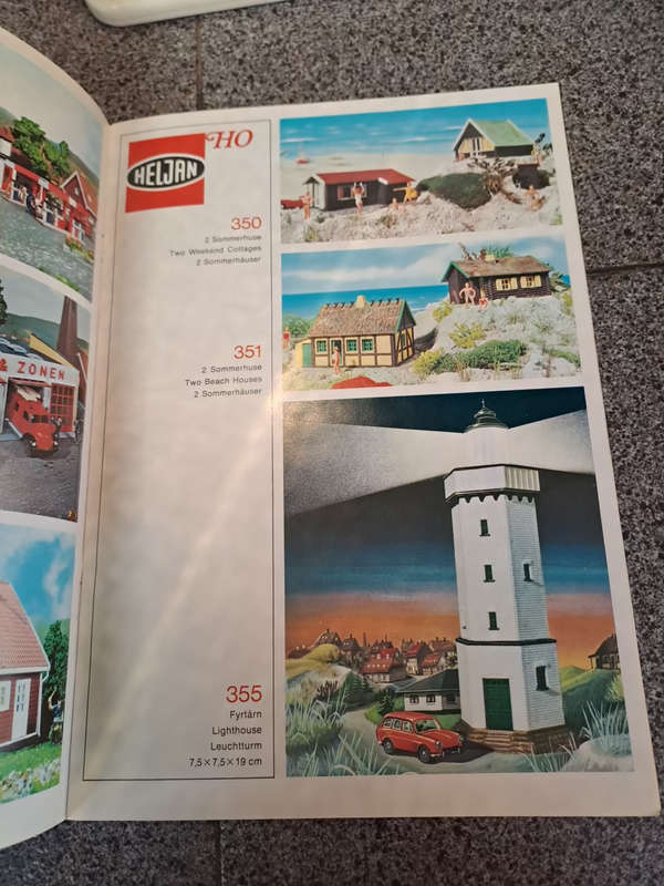 Heljan building and accesories catalogue 1977/78 HO