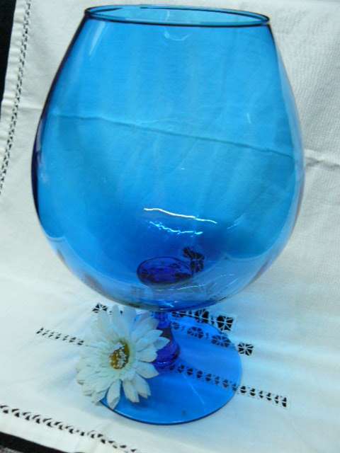 LARGE FAT BELLY LOVELY STEM VASE