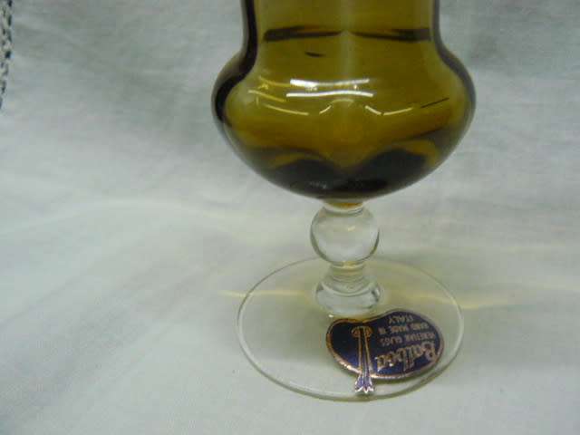 BALBOA VENETIAN HAND MADE GLASS VASE MADE IN ITALY