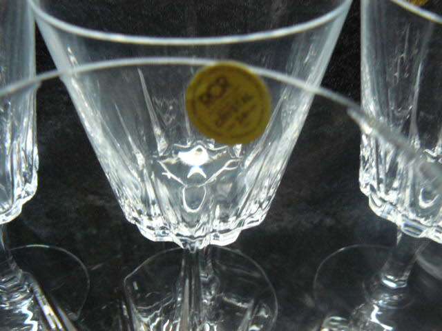 GENUINE STEM CRYSTAL GLASSES