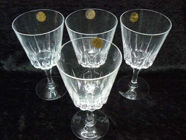GENUINE STEM CRYSTAL GLASSES