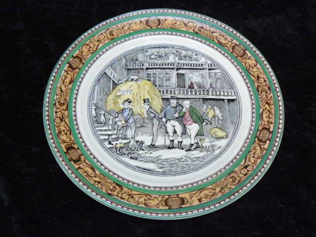 ADAMS ENGLAND PORCELAIN PLATE 25 CM