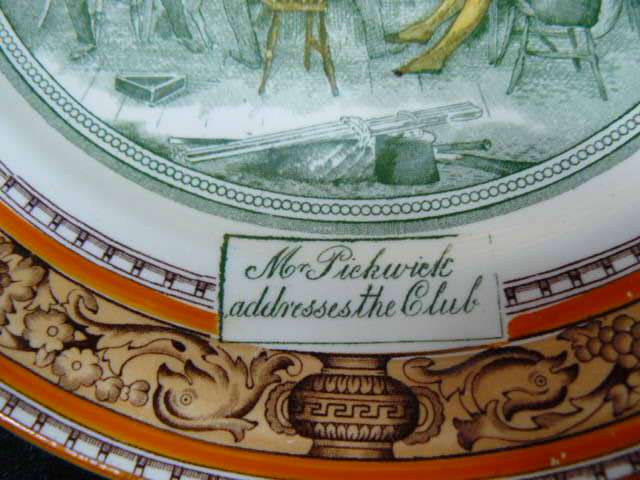 ADAMS ENGLAND PORCELAIN PLATE 25 CM