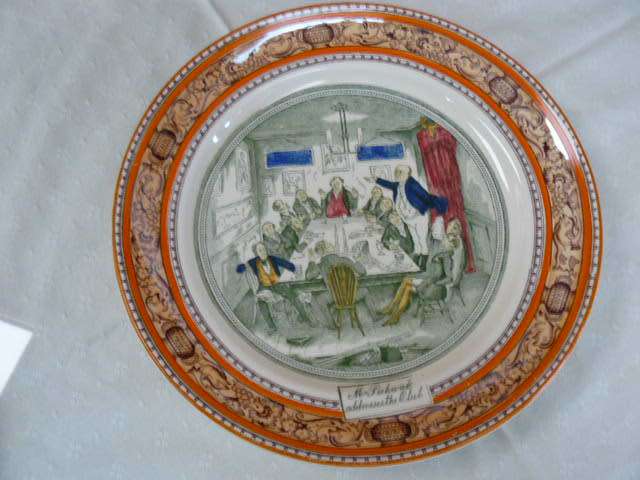 ADAMS ENGLAND PORCELAIN PLATE 25 CM