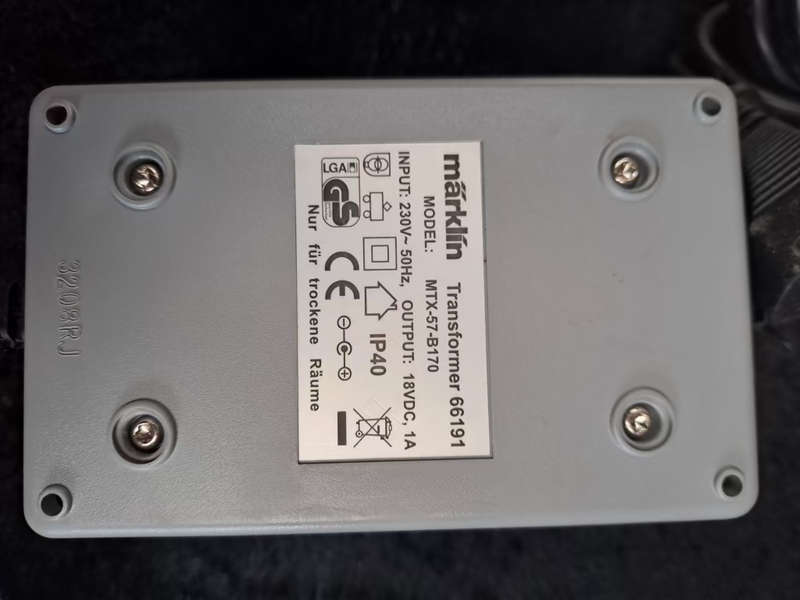 marklin transformer HO 66191