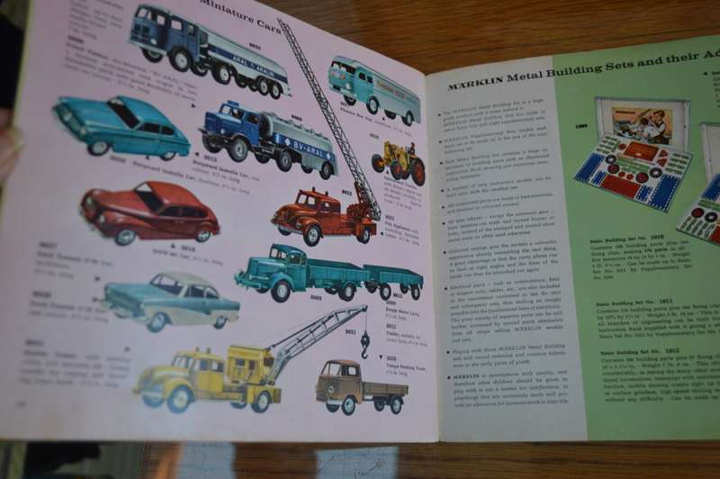 True collectors....Marklin 1961/62 EoP catalogue