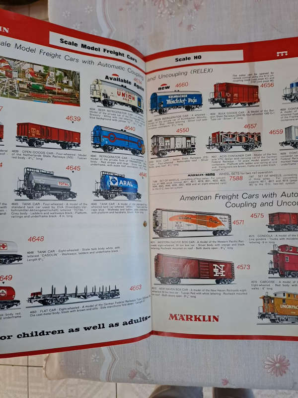 Collectors catalogue Marklin 1971