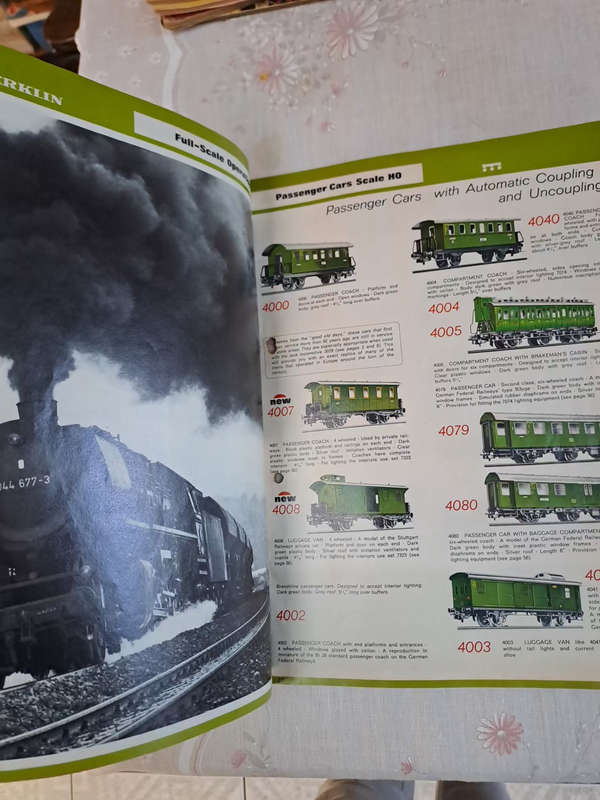Collectors catalogue Marklin 1971