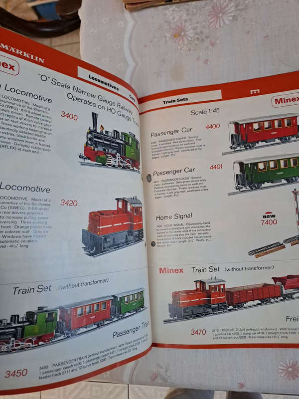 Collectors catalogue Marklin 1971