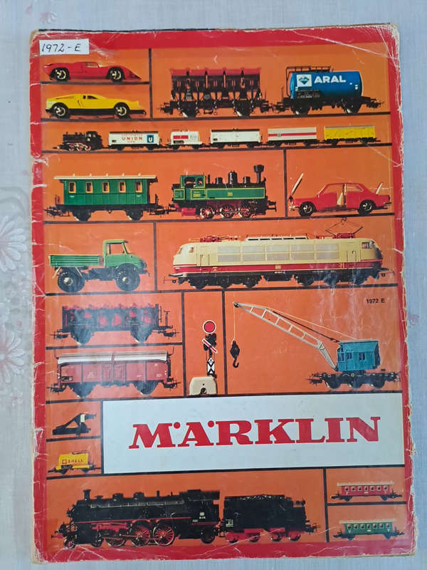 Collectors catalogue Marklin 1972 with price list