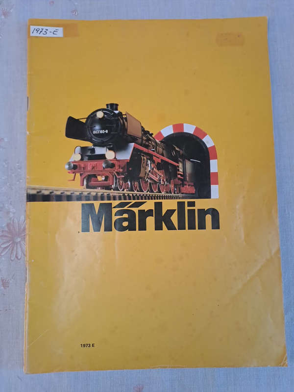 Collectors catalogue Marklin 1973 with price list