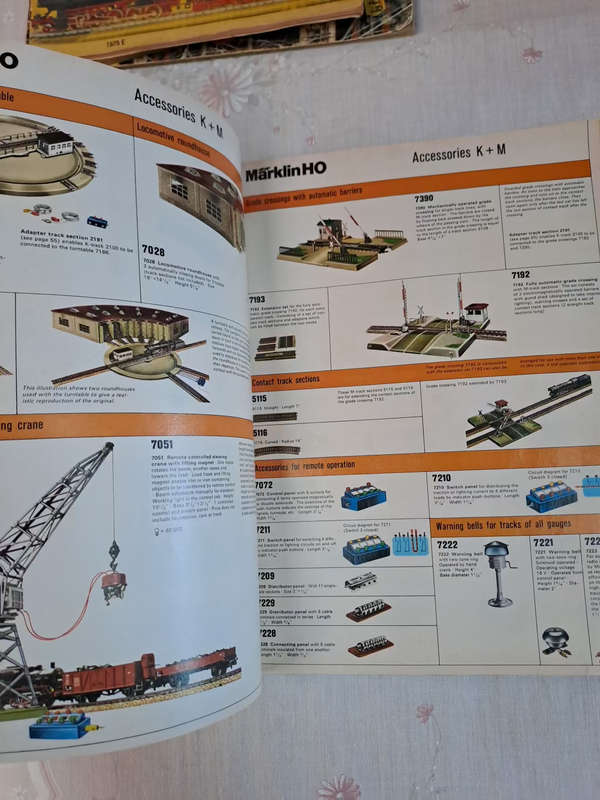Collectors catalogue Marklin 1973 with price list