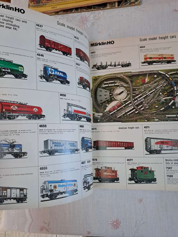 Collectors catalogue Marklin 1973 with price list