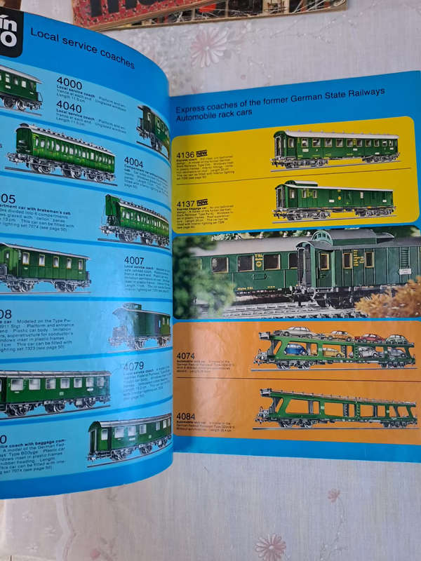 Collectors catalogue Marklin 1977 with
