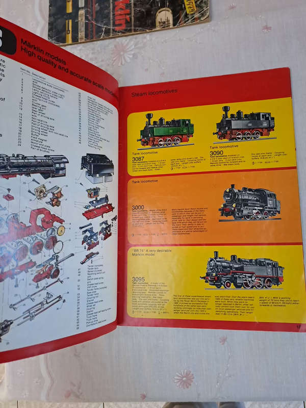 Collectors catalogue Marklin 1978 with price list