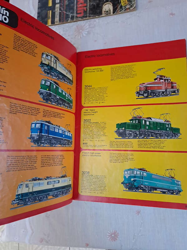Collectors catalogue Marklin 1978 with price list