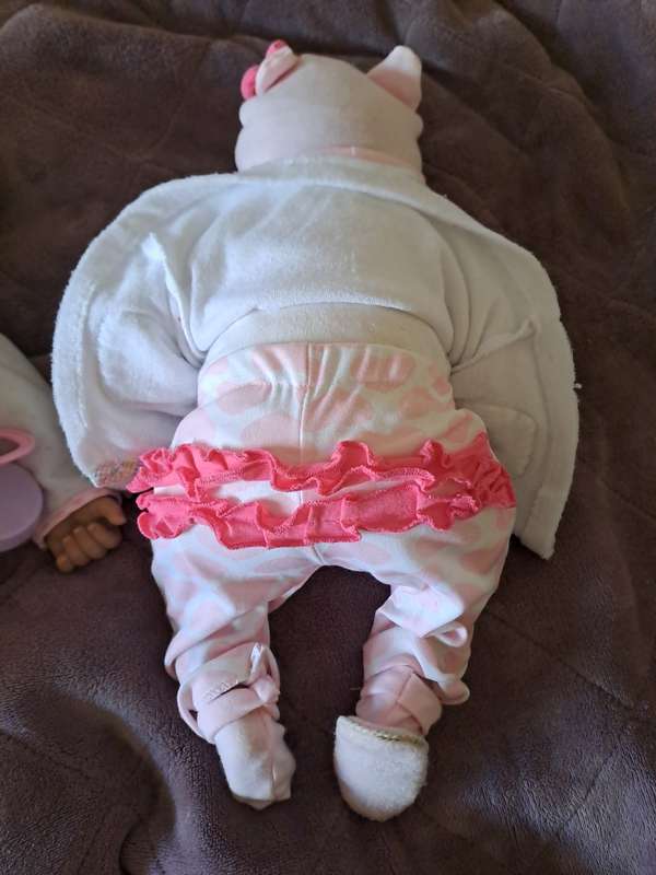 Re Born baby doll silicone