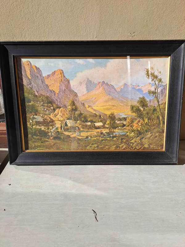Tinus De Jongh 1938 The great Voortrekkers print