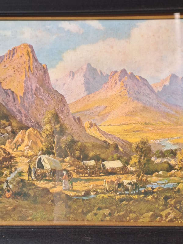 Tinus De Jongh 1938 The great Voortrekkers print