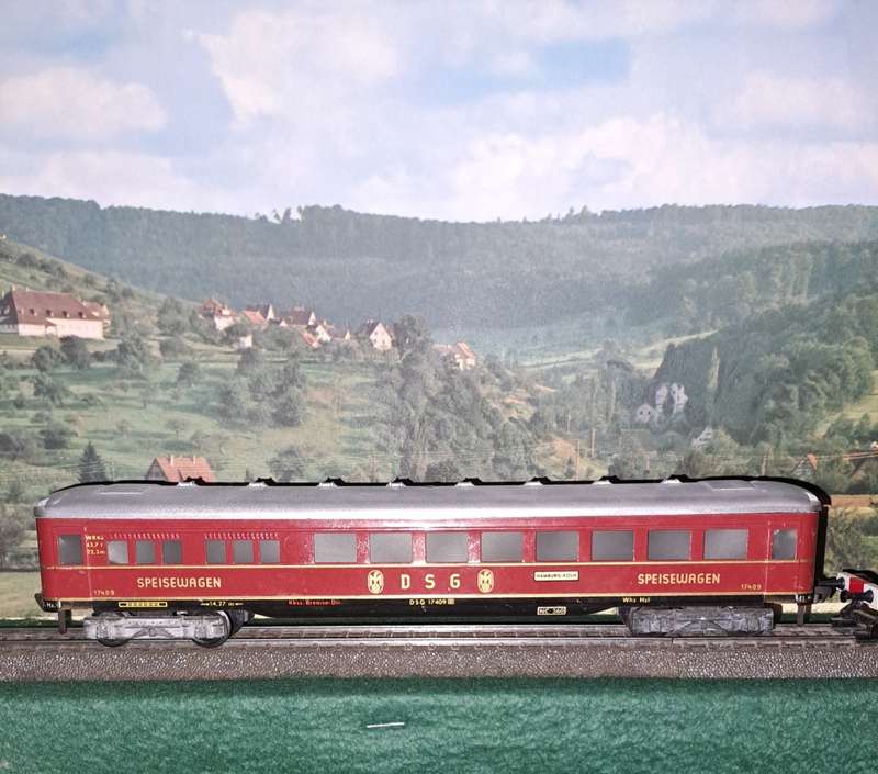 Fleischmann HO DSG 17409 dining car