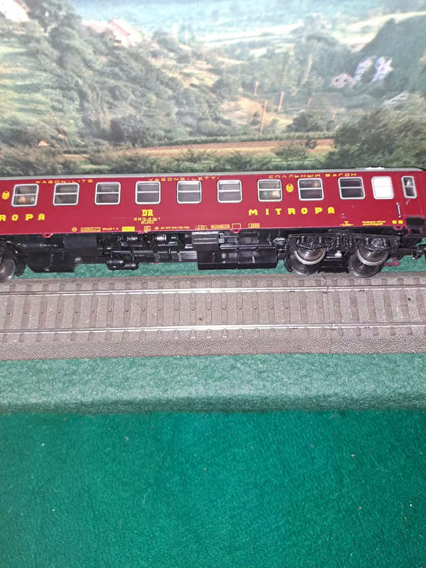 Motropa DR 51 50 70-40 134-1 sleeping coach