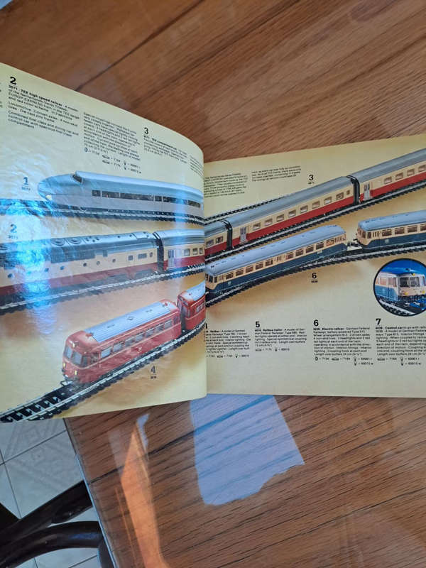 Old timer Marklin catalogue 1980E