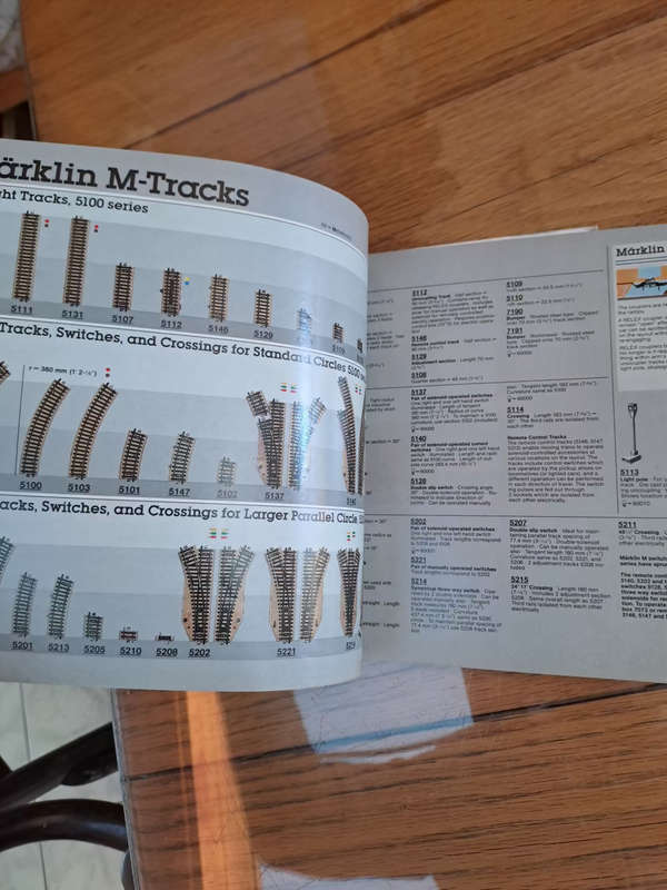 Old timer Marklin catalogue 1982/83E with price list