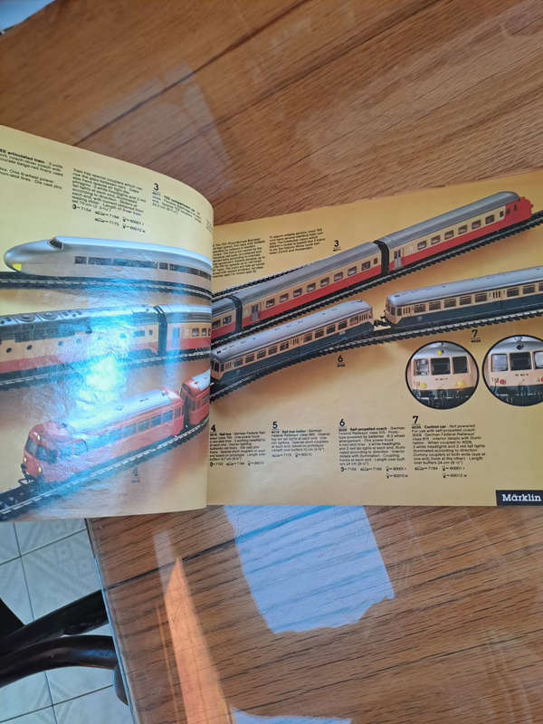 Old timer Marklin catalogue 1983/84E