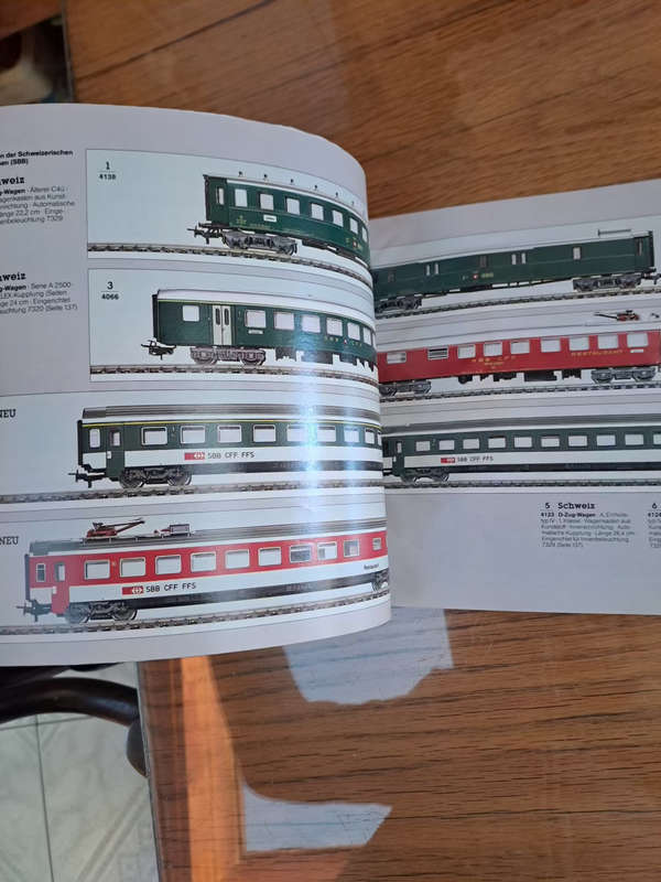 Old timer Marklin catalogue 1984/85D german