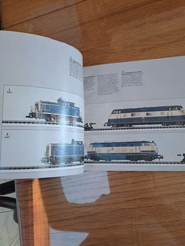 Old timer Marklin catalogue 1984/85D german