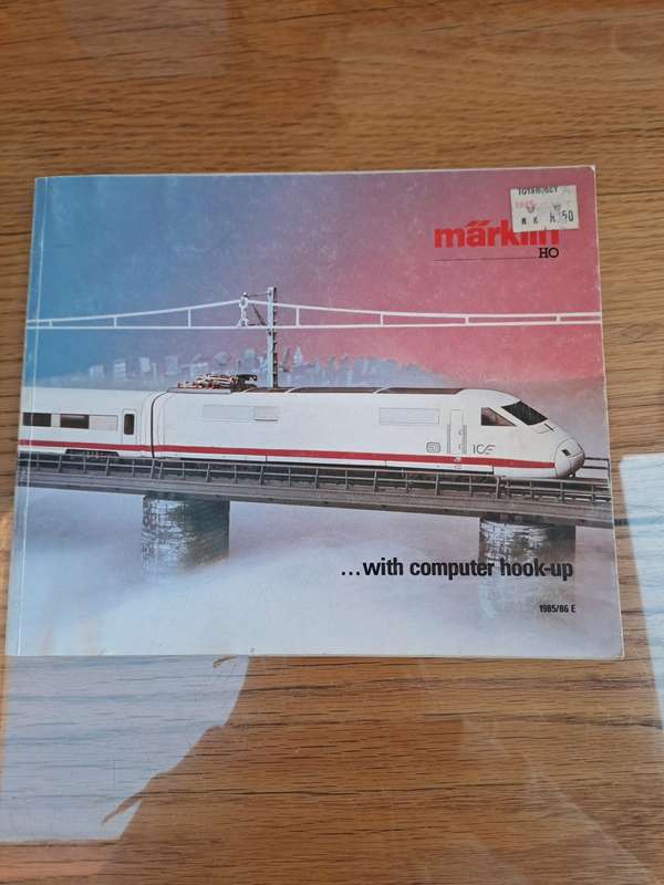 Old timer Marklin catalogue 1985/86E