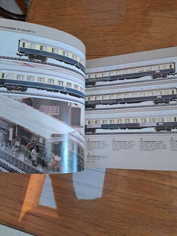 Old timer Marklin catalogue 1985/86E