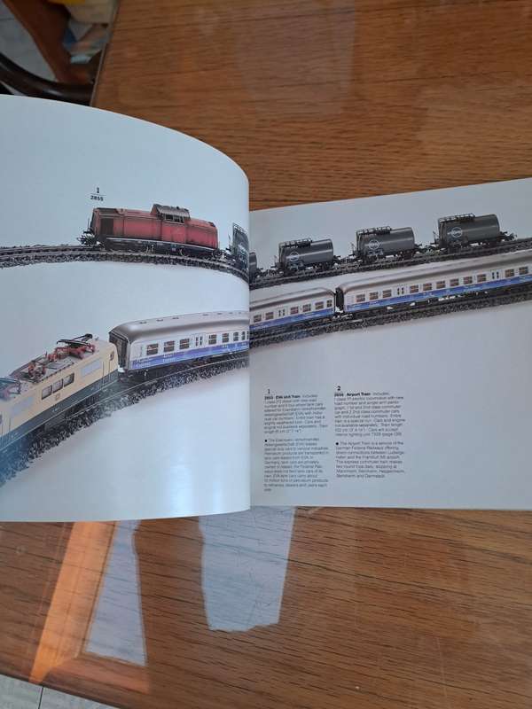 Old timer Marklin catalogue 1985/86E