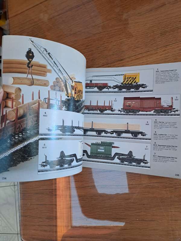 Old timer Marklin catalogue 1985/86E
