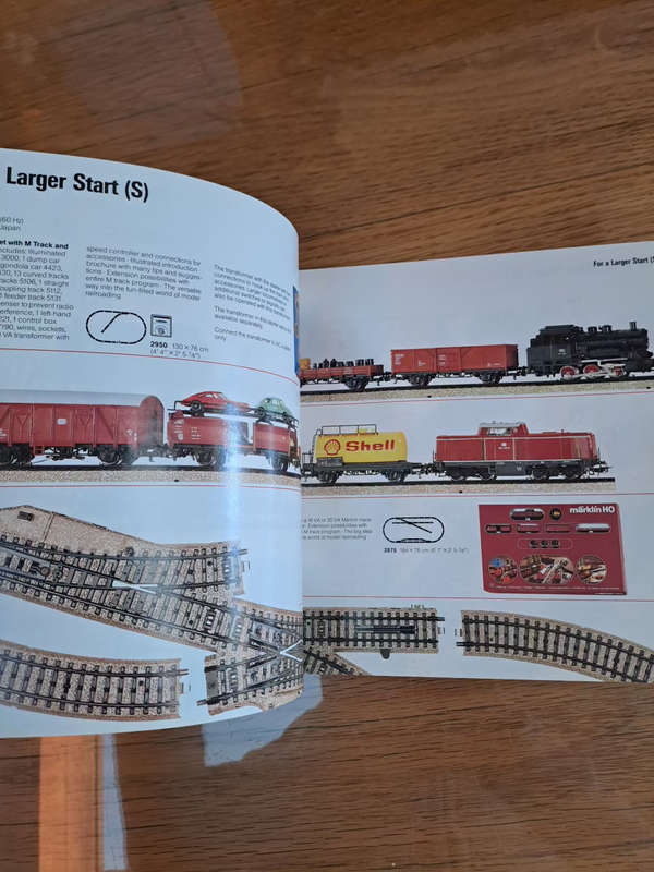 Old timer Marklin catalogue 1986/87E
