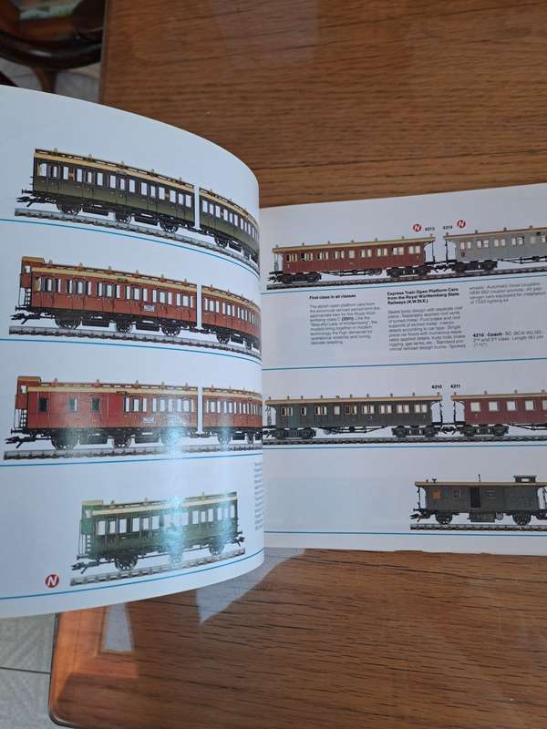 Old timer Marklin catalogue 1988/89E