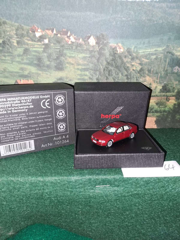 Herpa HO audi A4  collectors Brilliant series